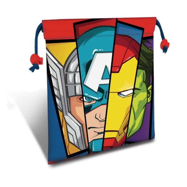 Bolsa De Comida Avengers 22Cm