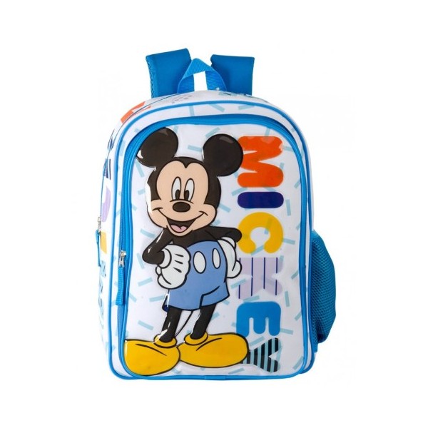 Mochila Infantil Mickey Disney 37x29x11cm.