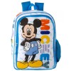 Mochila Infantil Mickey Disney 37x29x11cm.