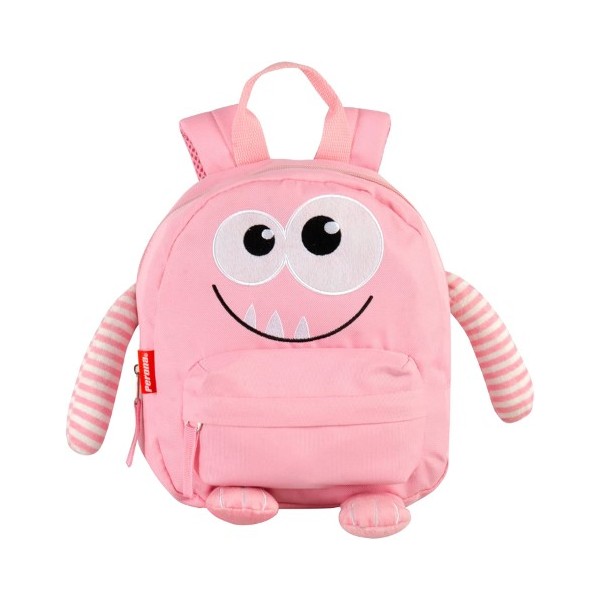 Mochila Guarderia Rosa Perona Fluffy 26x24x10cm.