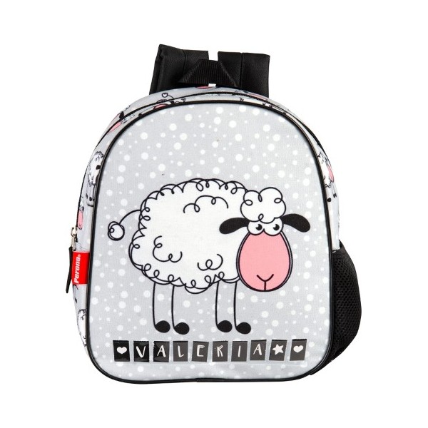 Mochila Personalizada De Guardería Sheep 26x24x10cm.