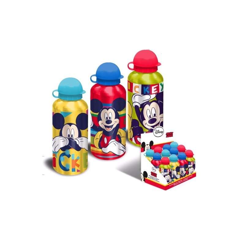 Botella Aluminio Mickey Disney 500ml