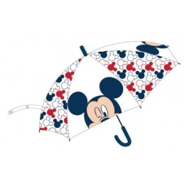 Paraguas Automatico Transparente Mickey Disney 44cm.