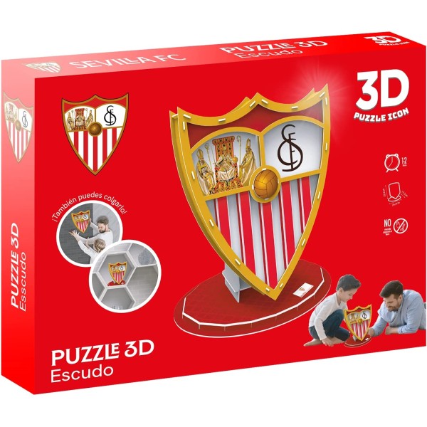 Puzzle Escudo 3D Sevilla