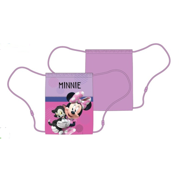 Saco Mochila Minnie Disney 40x35cm.