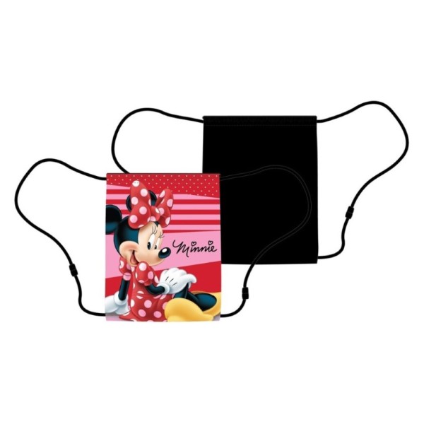 Saco Mochila Minnie Disney 40x35cm.