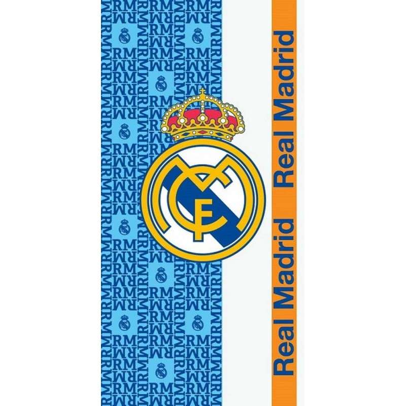 Toalla De Playa Real Madrid Microfibra 70x140cm.