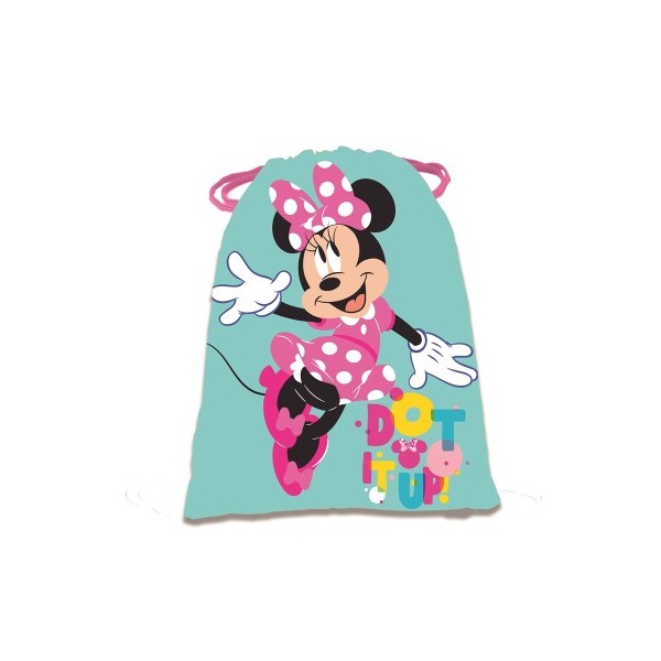 Saquito Merendero Minnie Dot It Up 24x20cm