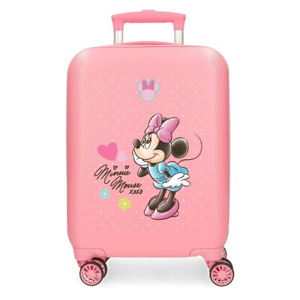 Maleta Cabina Minnie Imagine Rosa 33x50x20cm.