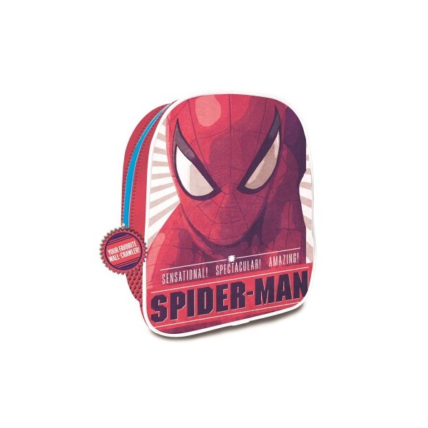 Mochila Pequeña Spiderman Amazing 27cm