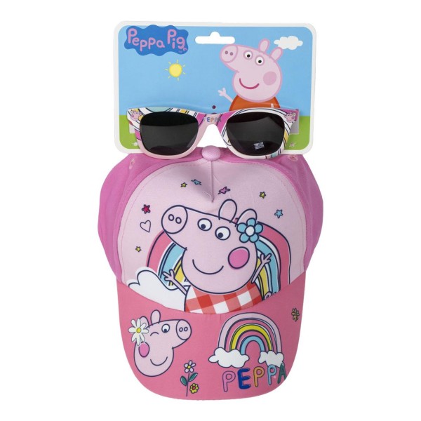 Gorra Set Gafas De Sol Peppa Pig 51 Cm