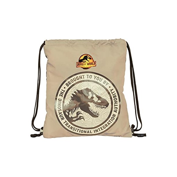 Saco Plano Jurassic World Dominion 40X35Cm