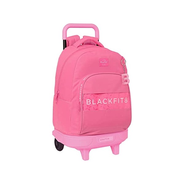 Mochila Gde. C/Ruedas Compact Ext.Simple Blackfit8 Glow Up 33X45X22Cm