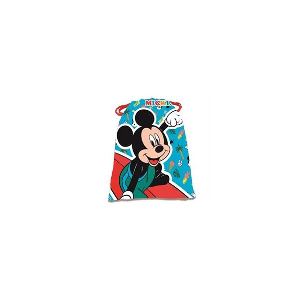 Saquito Merendero Mickey Surf 24X20Cm