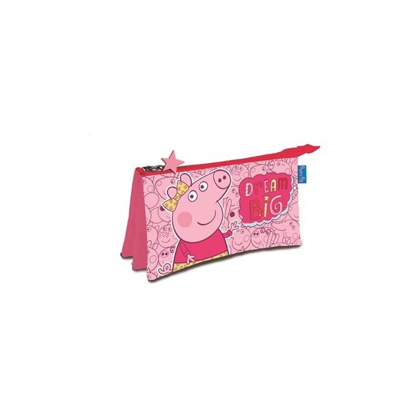 Portatodo Triple Peppa Dream Big 21Cm