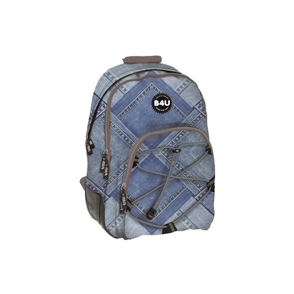 Mochila Grande B4U Denim 41Cm