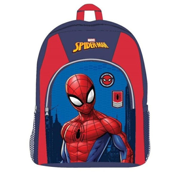 Mochila Spiderman Marvel 38x22x12cm.