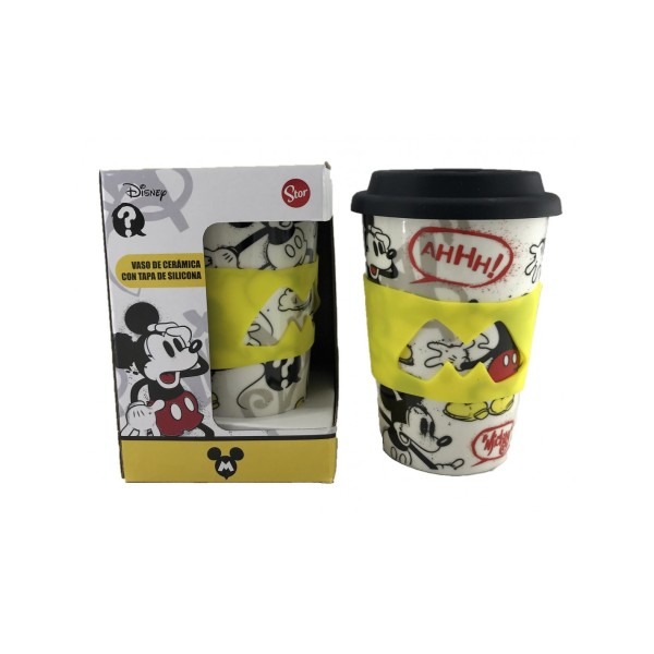 Vaso Ceramica Mickey Disney