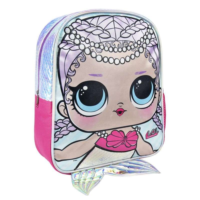 Mochila Infantil Lol Surprise 25x31x10cm.