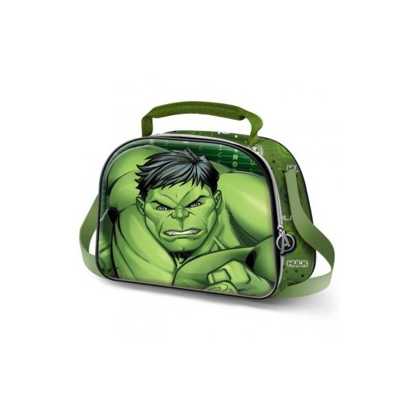 Bolsa portametiendas 3D Challenge Hulk Mavel 20x25,5x10cm