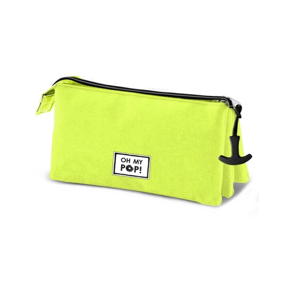 Portatodo Triple Smart Yellow Neon Oh My Pop! 23X11x10cm