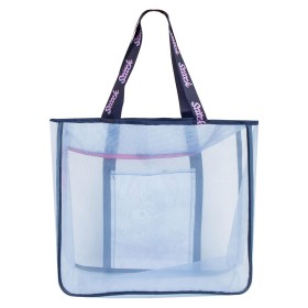 Bolsa playa premium Stitch Disney 62x39x20cm. 100% poliéster.