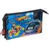 Portatodo Triple Hot Wheels "Let'S Race" 22X3X12Cm