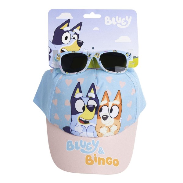 Gorra Set Gafas De Sol Bluey 51 Cm