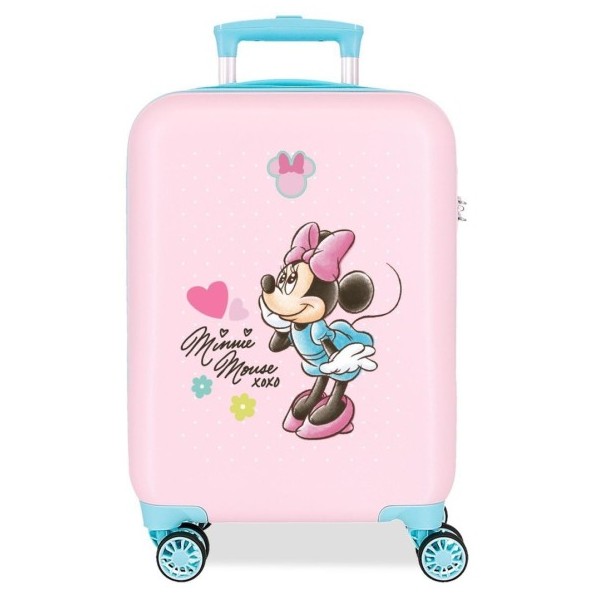 Maleta Cabina Minnie Imagine Rosa 33x50x20cm.