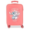 Maleta Cabina Stitch Cuddle Me Happy Coral 38x55x20cm.