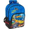 Mochila Doble Adapt.Carro Hot Wheels "Let'S Race" 32X15X42Cm