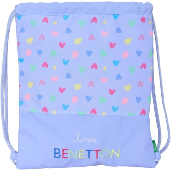 Saco Plano Benetton "Lila" 35X40Cm