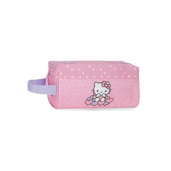 Neceser Hello Kitty Hearts & Dots 22x7x3cm.