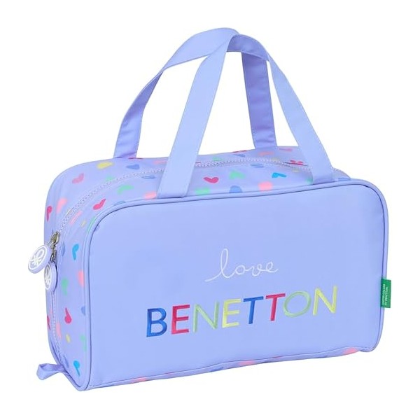 Neceser Rectangular Benetton "Lila" 31X14X19Cm