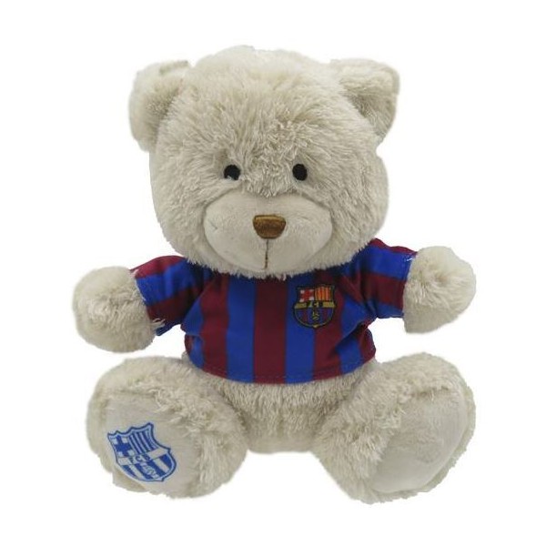 Peluche Osito Camiseta F.C.Barcelona 20cm.