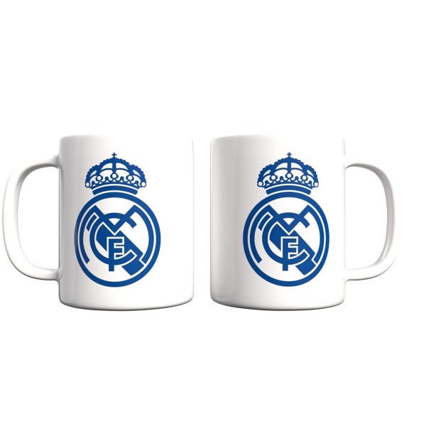 Taza Ceramica Azul Real Madrid 300ml