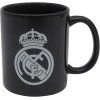 Taza Ceramica Negra Real Madrid 300ml