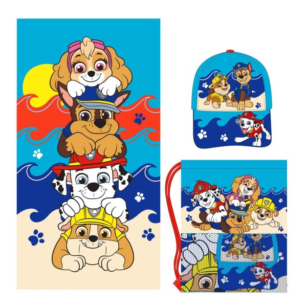 Toalla Set Saquito Paw Patrol 27.0 X 33.0 X 7.0 Cm