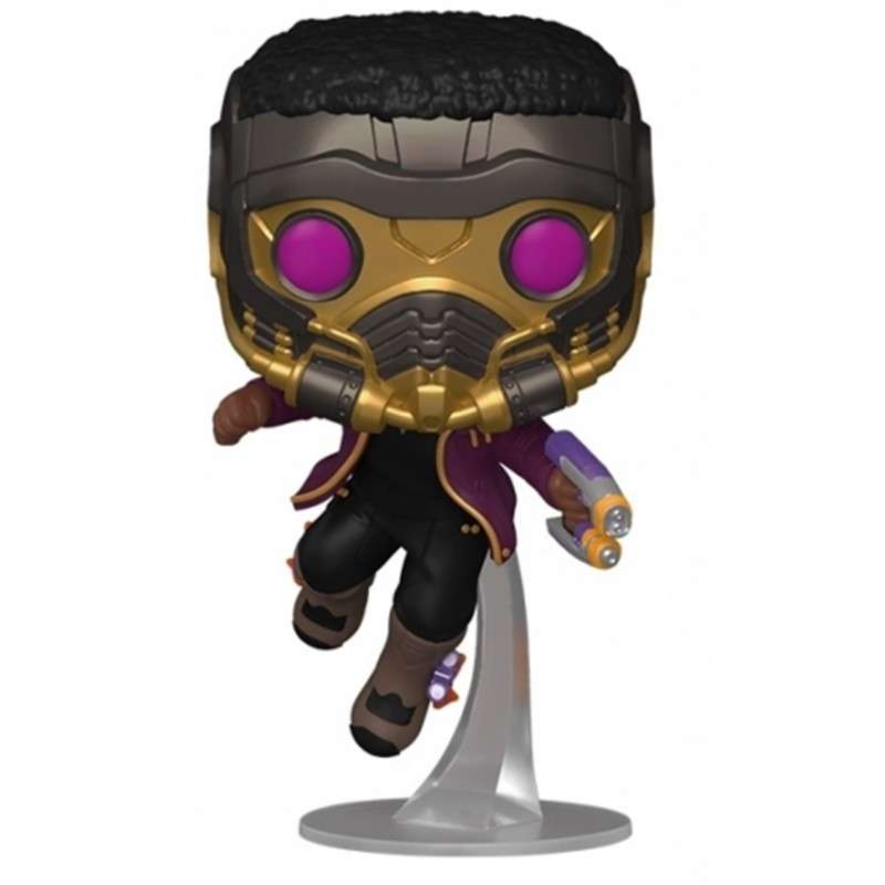 Funko pop marvel what if tchalla star lord 55812