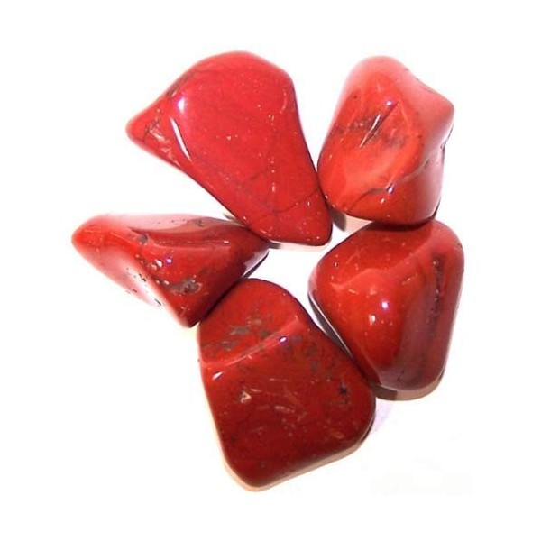 L Tumble Stones - Jaspe Rojo