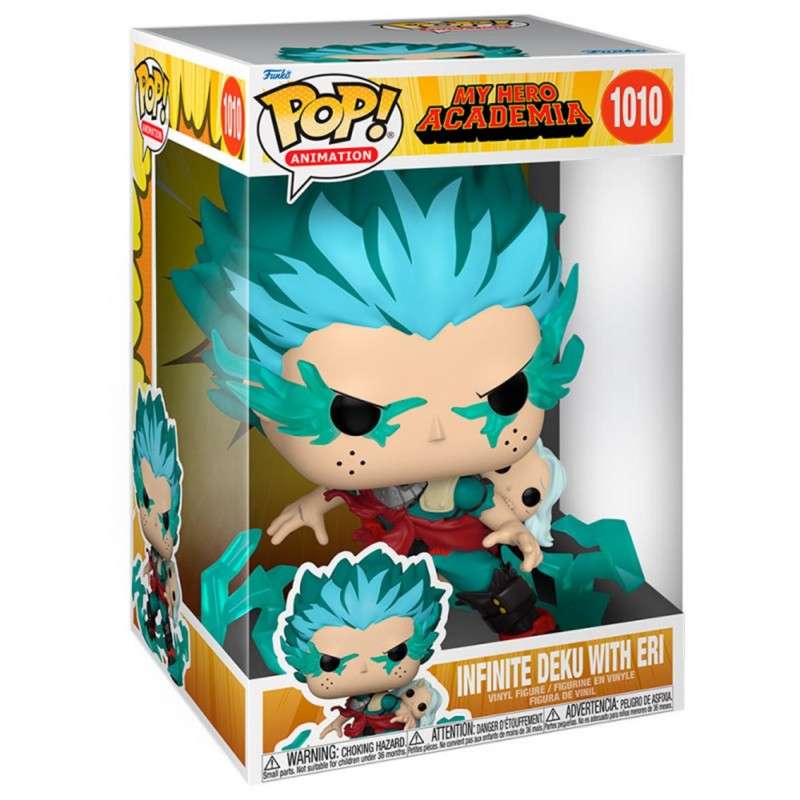 Funko pop my hero academia infinite deku with eri 51901