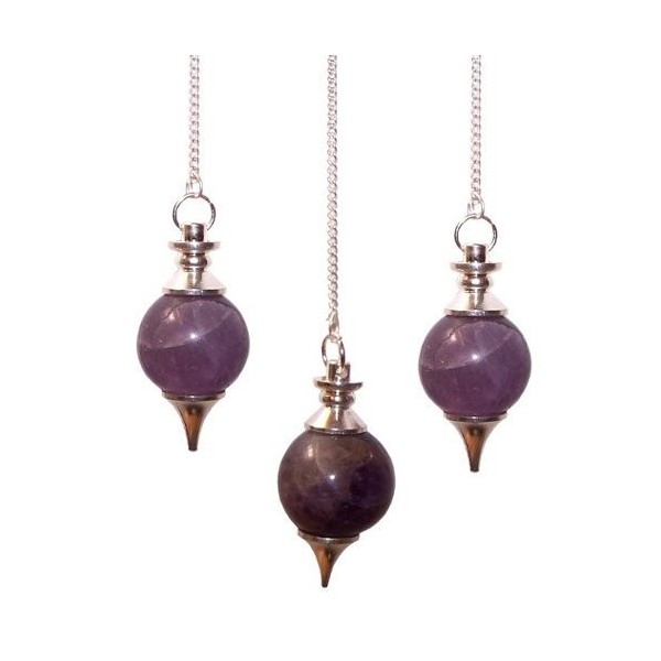 Sphere Pendulums - Amethyst