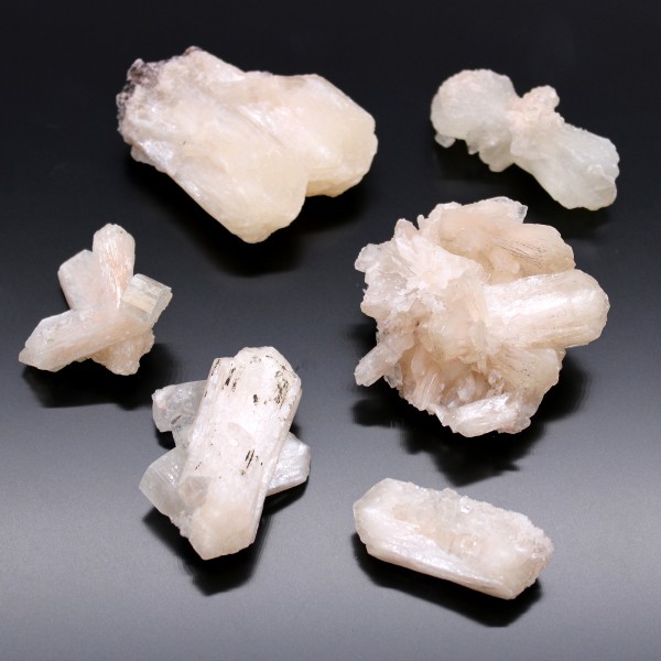 Combinación de Stilbite con Apophyllite 20-30mm