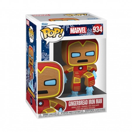 Funko pop marvel navidad galleta jengibre iron man 50658