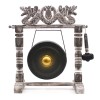 Pequeño Gong de Meditación con Soporte - 25cm - Negro