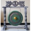 Pequeño Gong de Meditación con Soporte - 25cm - Verde