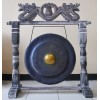 Gong de Meditación Mediano con Soporte - 50cm - Negro