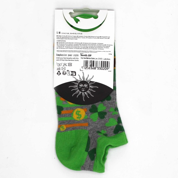 Calcetines M/L Hop Hare Bamboo Bajos (41-46) - Lucky Socks