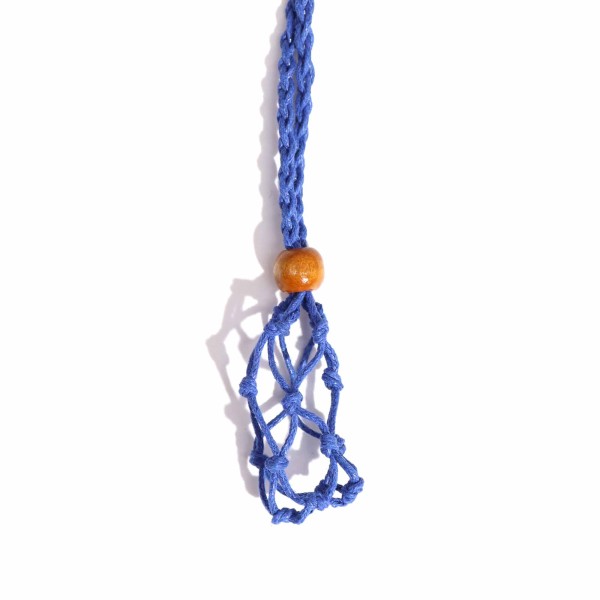 Cordones para Collar de Pieras Preciosas 45 cm - Azul Marino