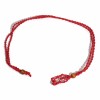 Cordones para Collar de Pieras Preciosas 45 cm - Rojo